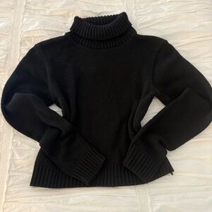 Boohoo Black Knitted Turtleneck Sweater